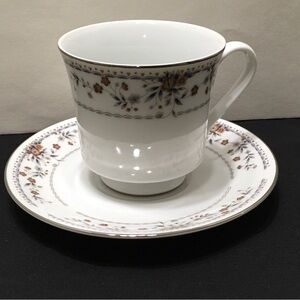 Claremont by Wade Sone Fine China Vintage Japan Floral Design Cup & Saucer